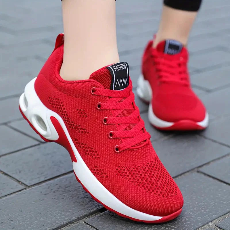 Trainer - Weicher Sohle - Luftpolster - Damen Sneaker - Wanderschuhe EB