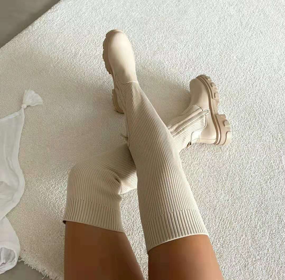 EB | Modische Overknee-Stiefel für Frauen