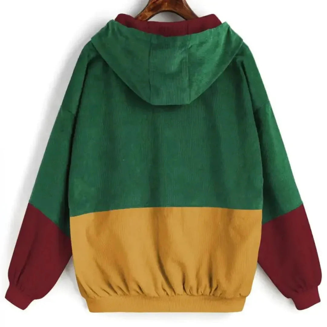 EB | Farbe Corduroy Patchwork Jacke