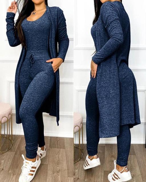 EB | Skinny Jumpsuit und Jacke