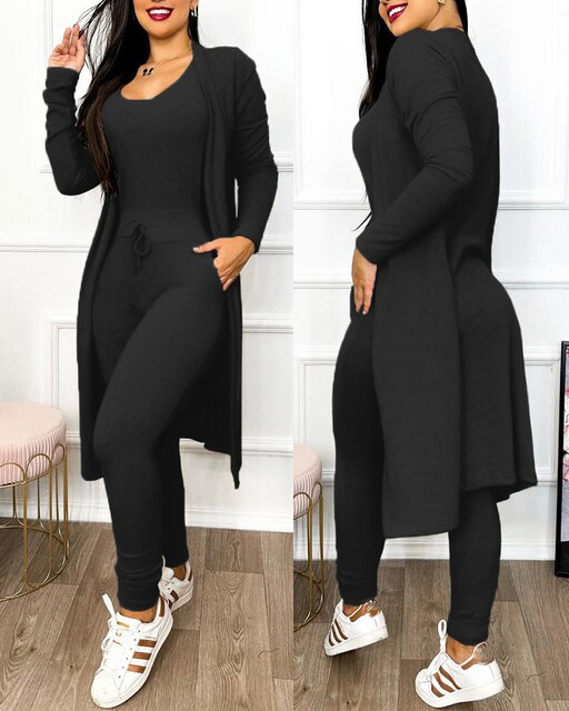 EB | Skinny Jumpsuit und Jacke