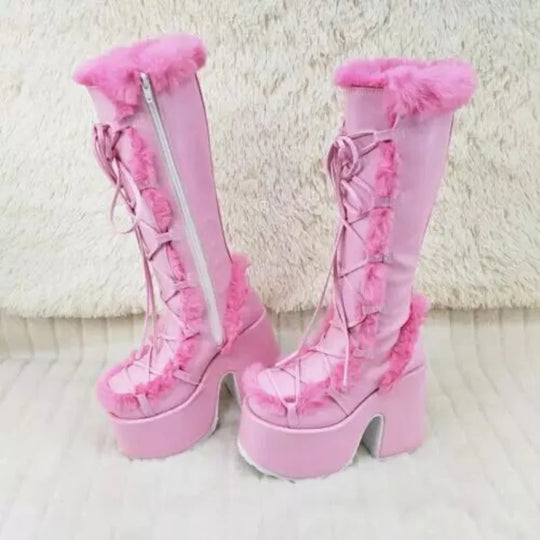 EB | Neue Winter Frauen Schnee Stiefel Plattform  (Saison  1)
