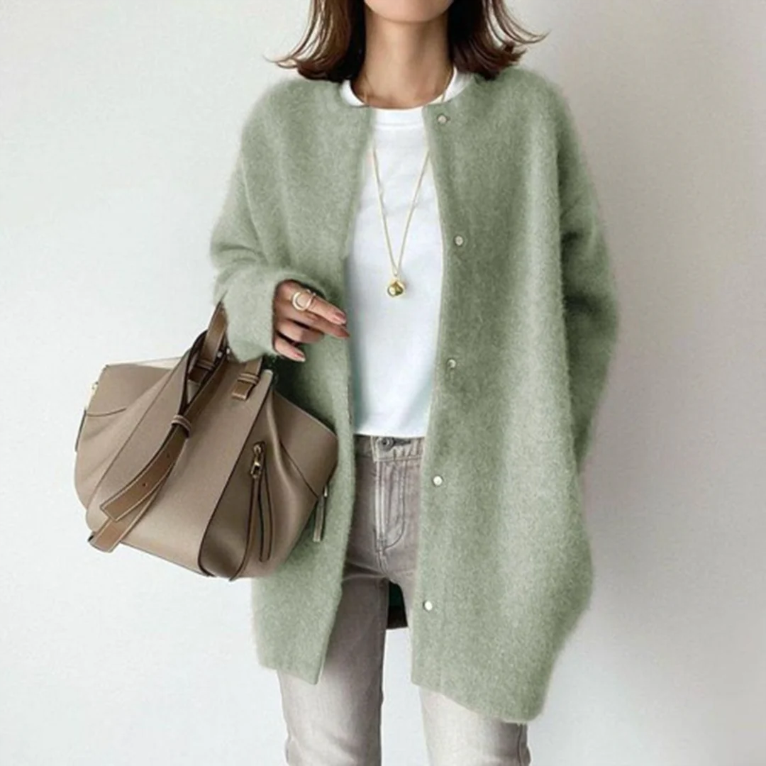 EB | Cardigan - Weicher Strick Oversized Cardigan