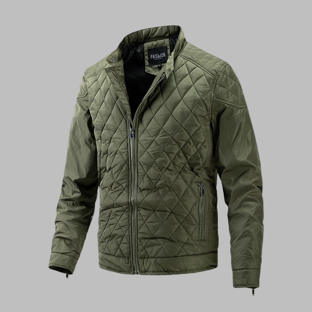 EB | Elegante Wattierte Jacke für Herren Im Übergangsstyle