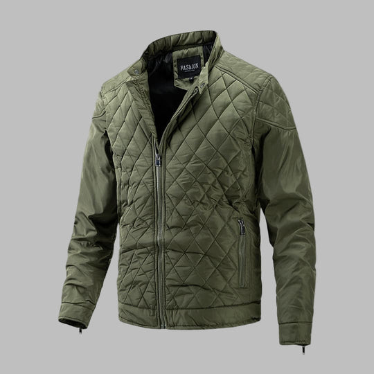 EB | Elegante Wattierte Jacke für Herren Im Übergangsstyle
