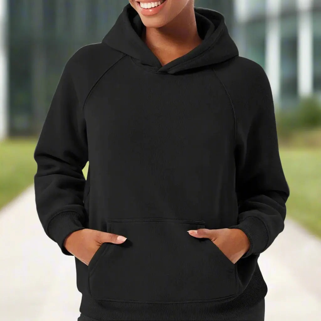 EB | Hoodie mit Raglanärmeln und Kängurutasche