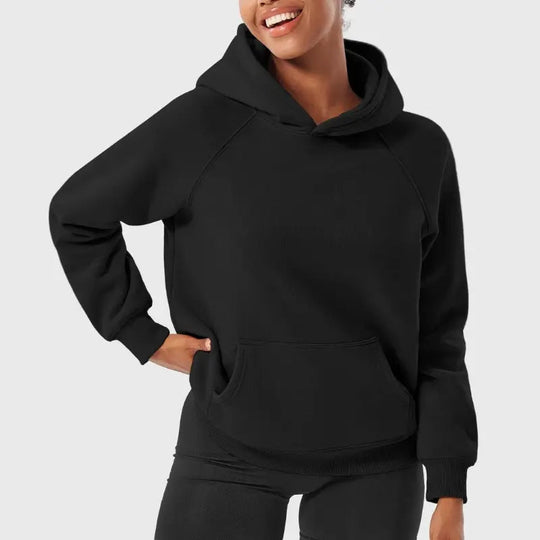 EB | Hoodie mit Raglanärmeln und Kängurutasche