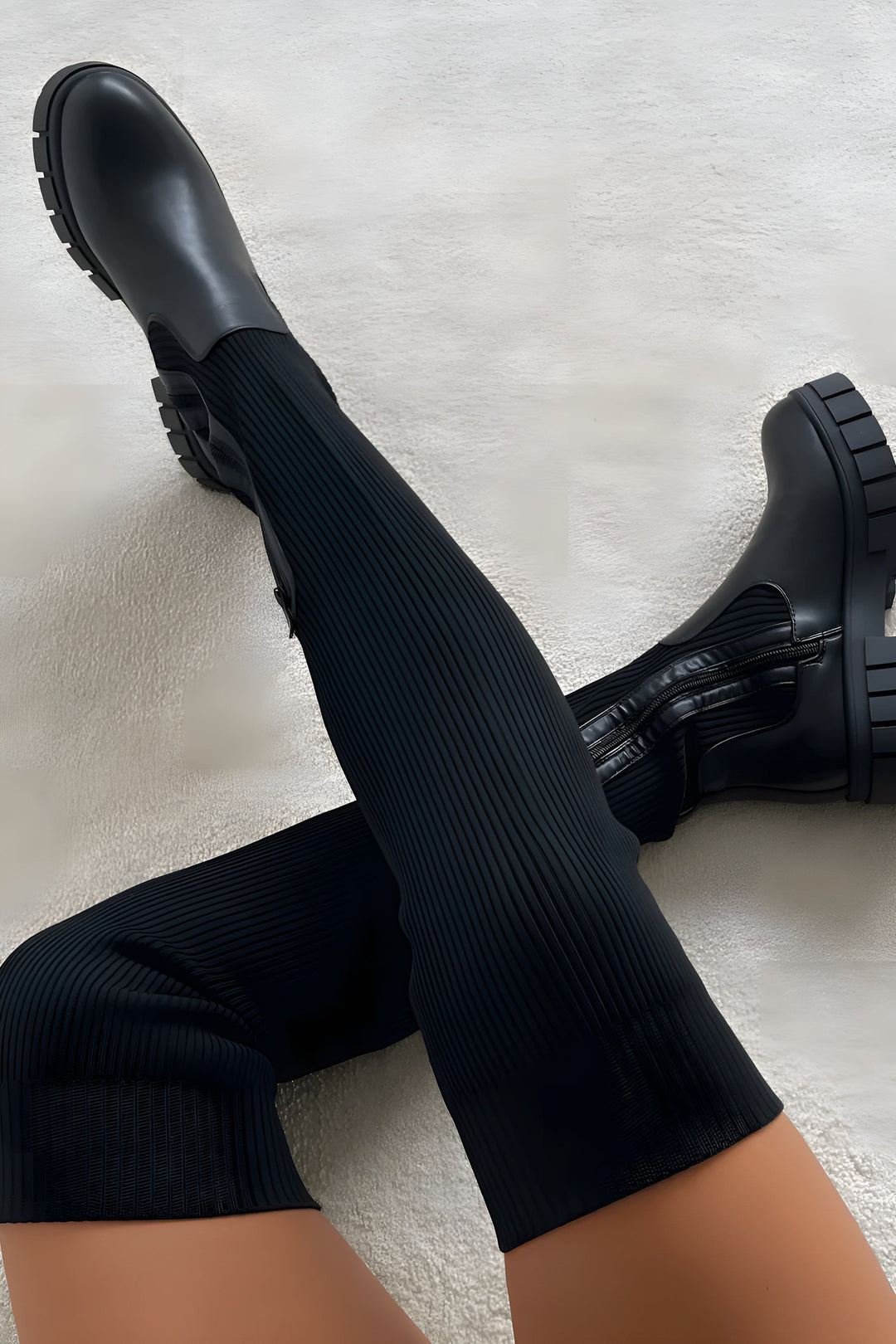 Bequeme Stretch-Stiefel für Damen, stilvoll & flexibel EB EB