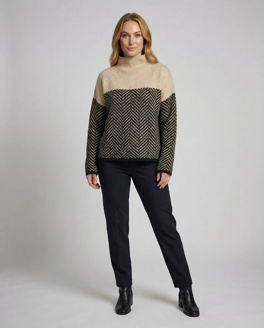 EB | Pullover - weicher Elegante-Rollkragenpullover