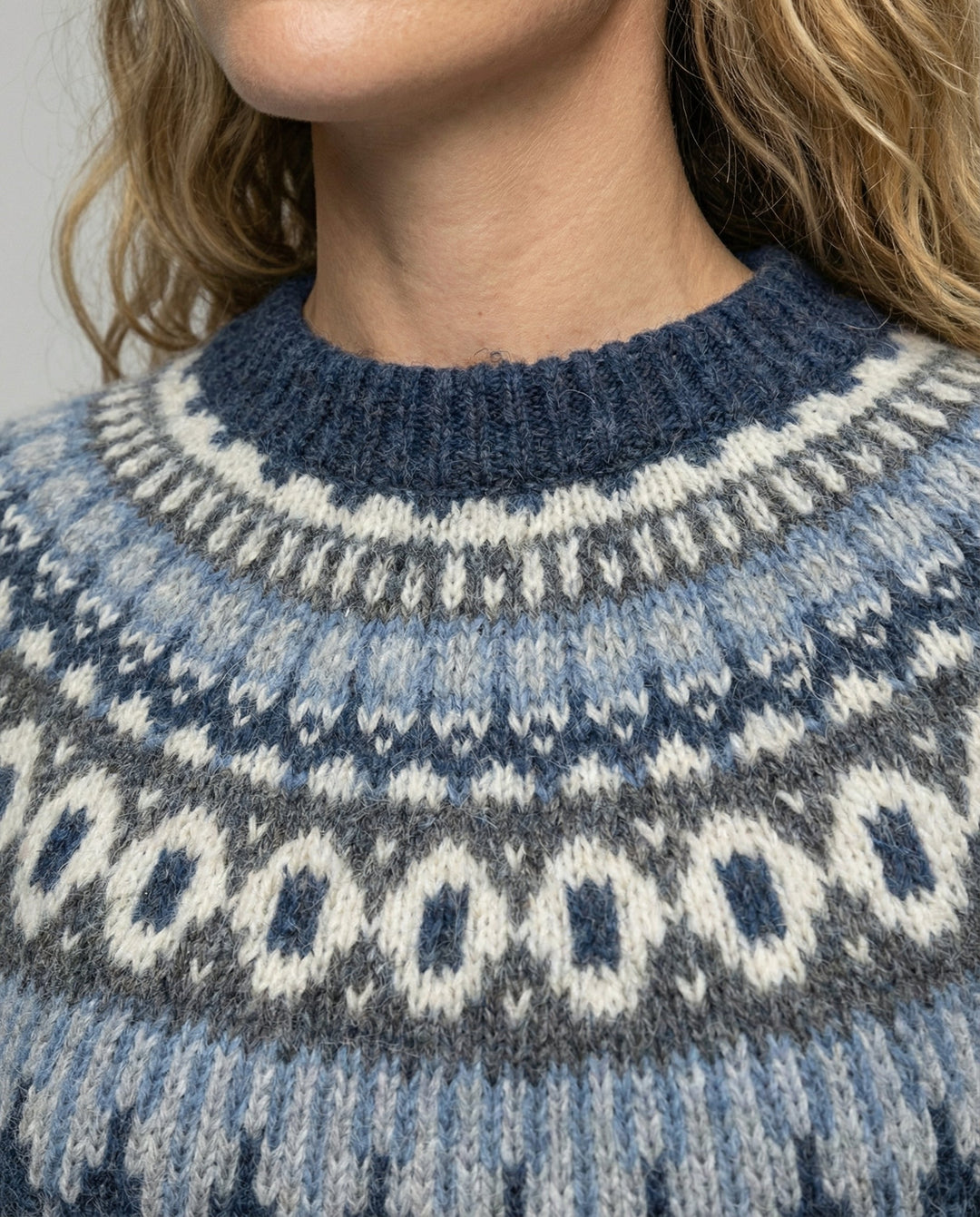 Nordischer Strickpullover Damen | EB