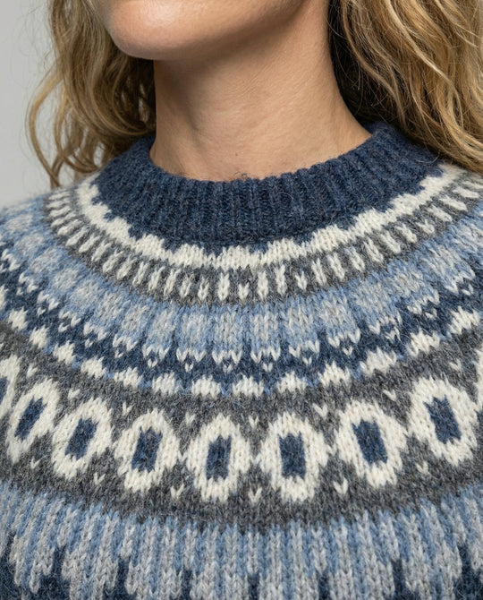 Nordischer Strickpullover Damen | EB