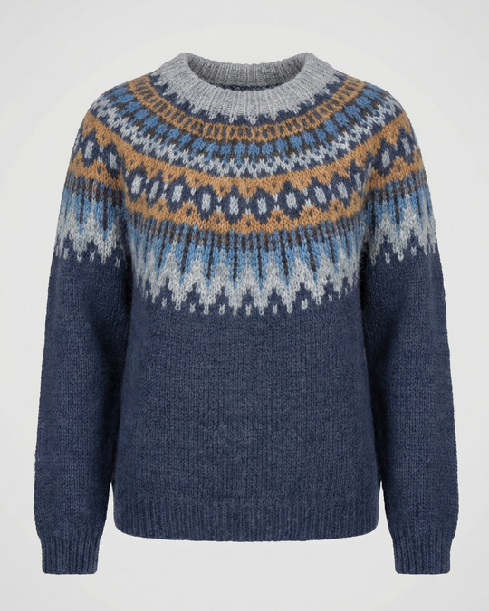 Nordischer Strickpullover Damen | EB