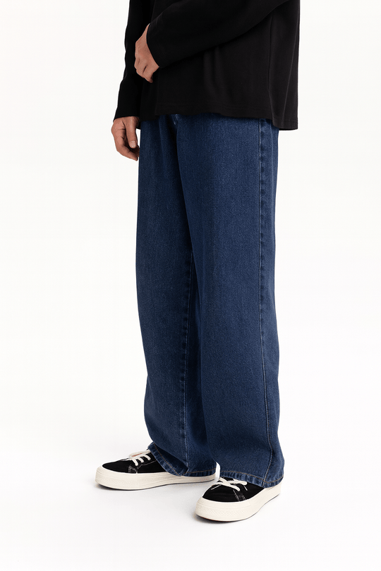 EB | Geschnittene Hose mit Dezenter Wasch-Optik