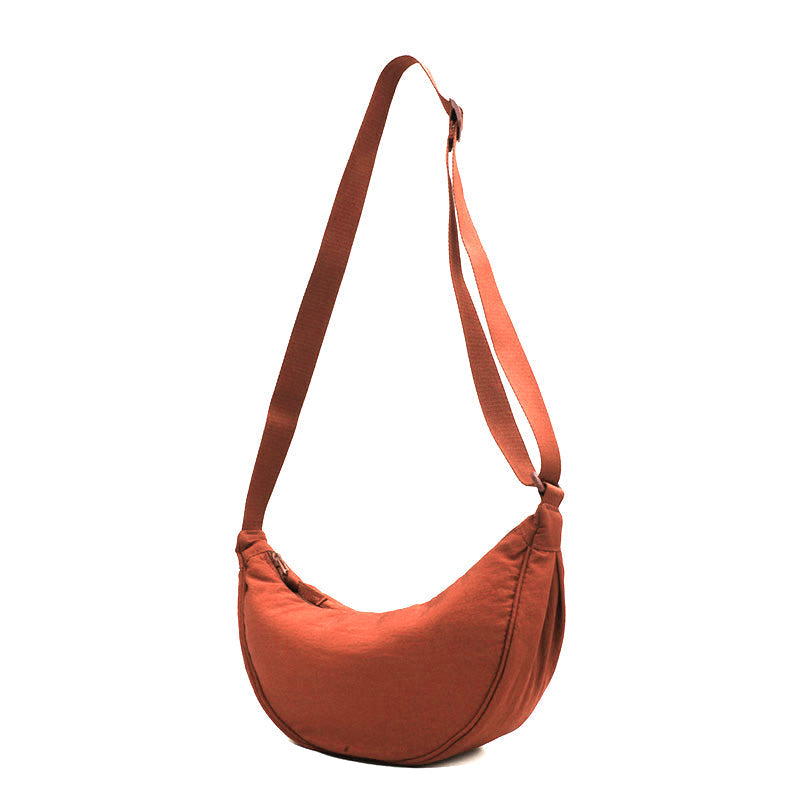 EB | Damenumhängetasche Half Moon mit Verstellbarem Riemen