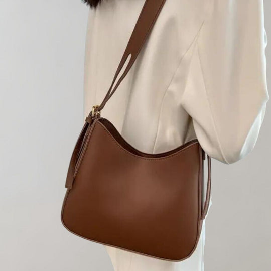EB | Reißverschluss Klein Schultertasche Kunstledertasche