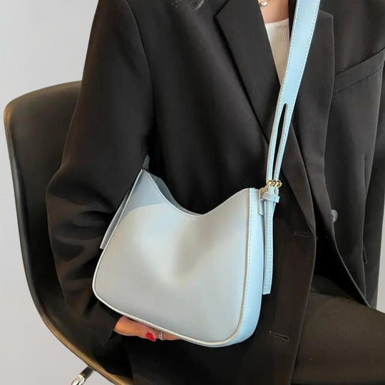 EB | Reißverschluss Klein Schultertasche Kunstledertasche