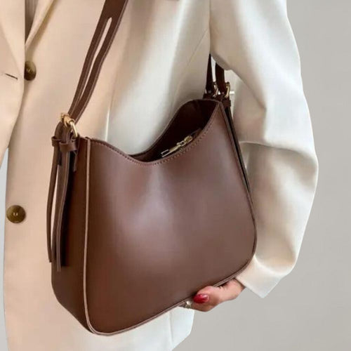 EB | Reißverschluss Klein Schultertasche Kunstledertasche