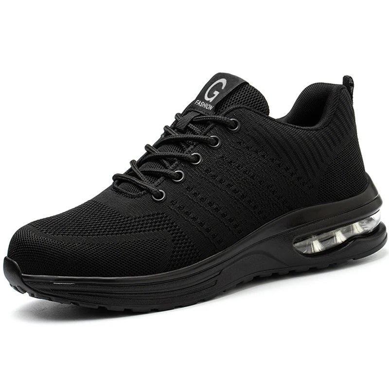 Unisex Sicherheitsschuhe S1 mit Stahlkappe und Kevlar-Zwischensohle EB