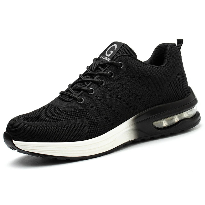 Unisex Sicherheitsschuhe S1 mit Stahlkappe und Kevlar-Zwischensohle EB