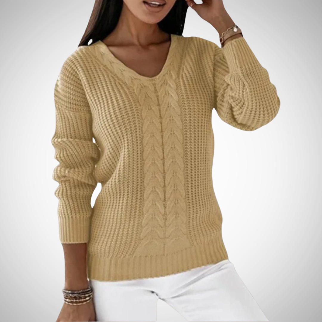 EB | V-Ausschnitt Pullover im Modernen Stil