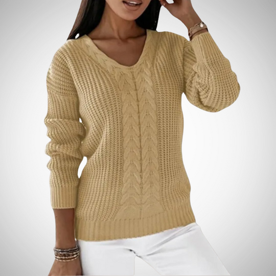 EB | V-Ausschnitt Pullover im Modernen Stil