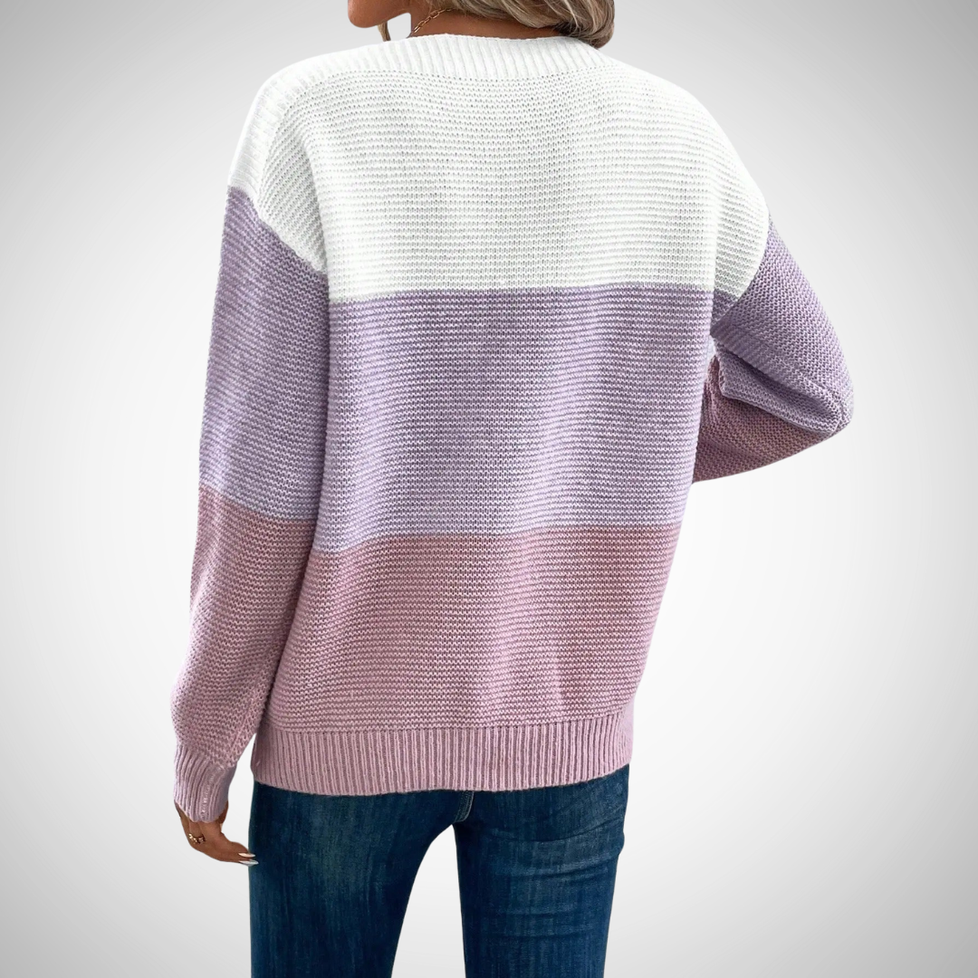 EB | Modischer Strickpullover im Schlichten Design