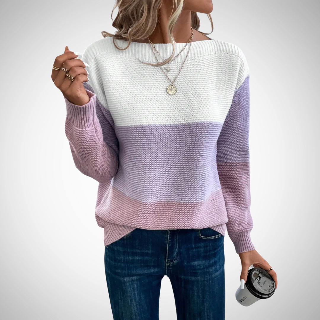 EB | Modischer Strickpullover im Schlichten Design