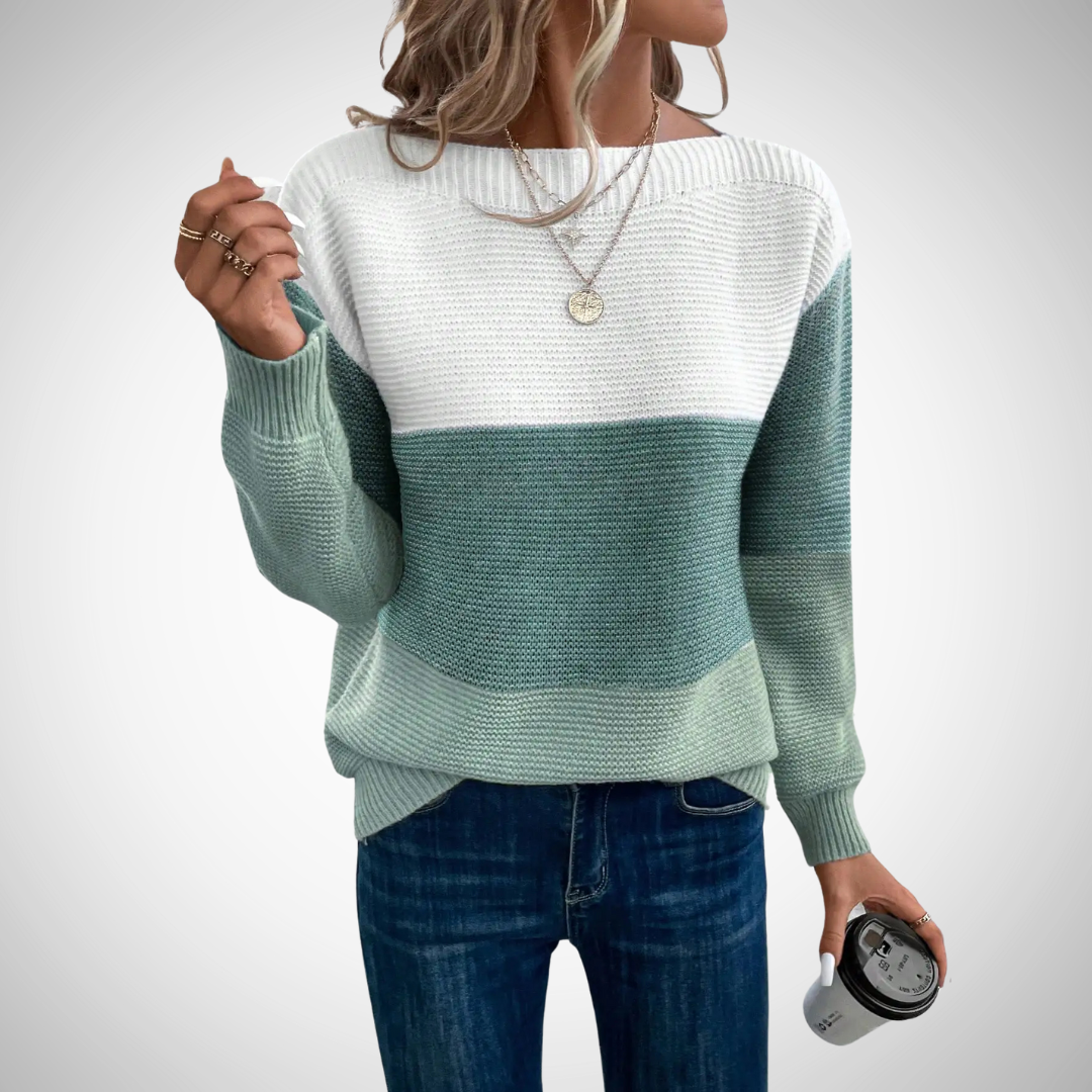 EB | Modischer Strickpullover im Schlichten Design