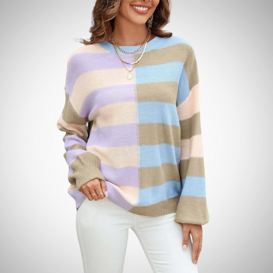 EB | Farbiger Herbstpullover