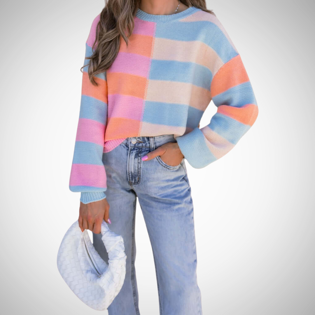 EB | Farbiger Herbstpullover