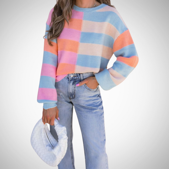 EB | Farbiger Herbstpullover
