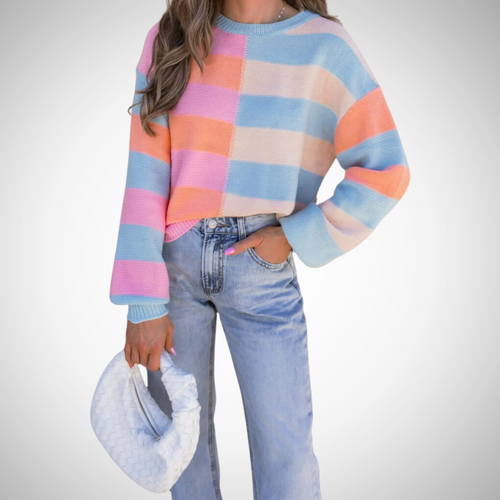EB | Farbiger Herbstpullover