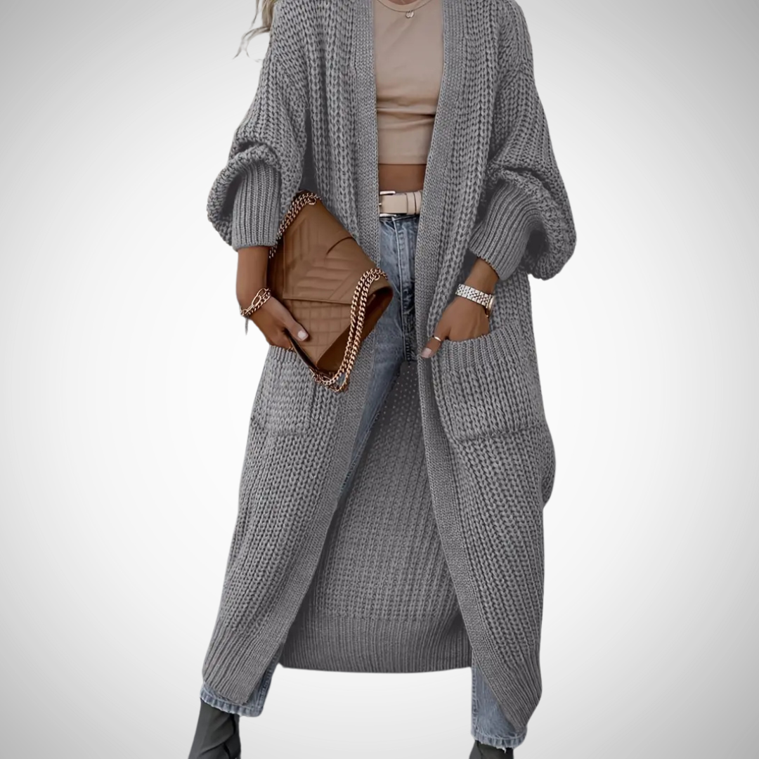 EB | Lange Gemütliche Strickjacke