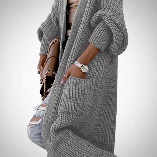 EB | Lange Gemütliche Strickjacke
