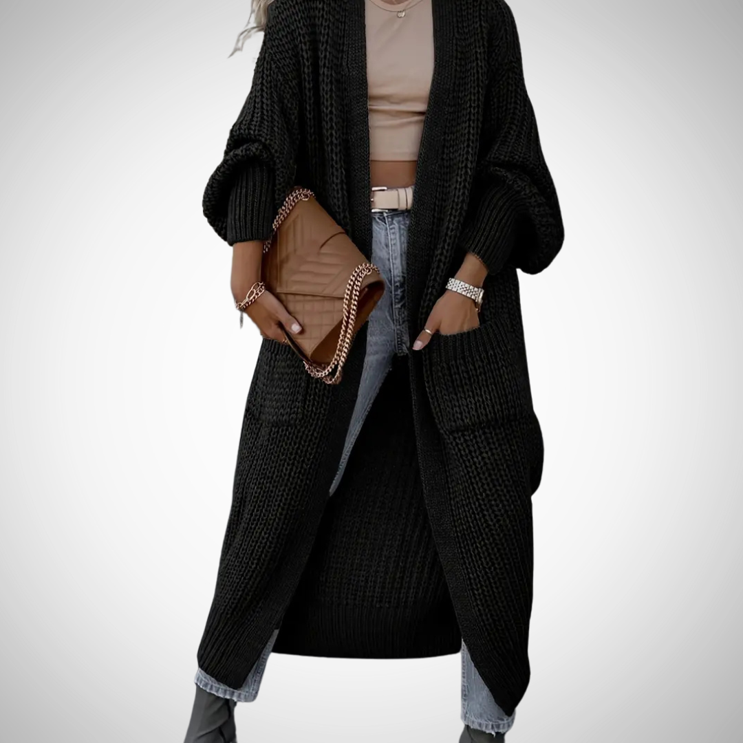 EB | Lange Gemütliche Strickjacke