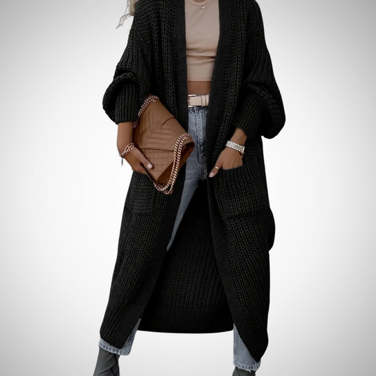 EB | Lange Gemütliche Strickjacke