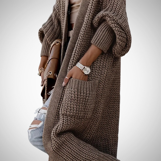 EB | Lange Gemütliche Strickjacke