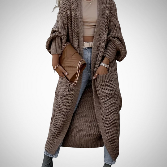 EB | Lange Gemütliche Strickjacke