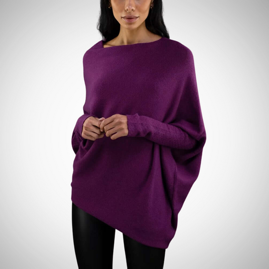 EB | Asymmetrischer Schulterpullover