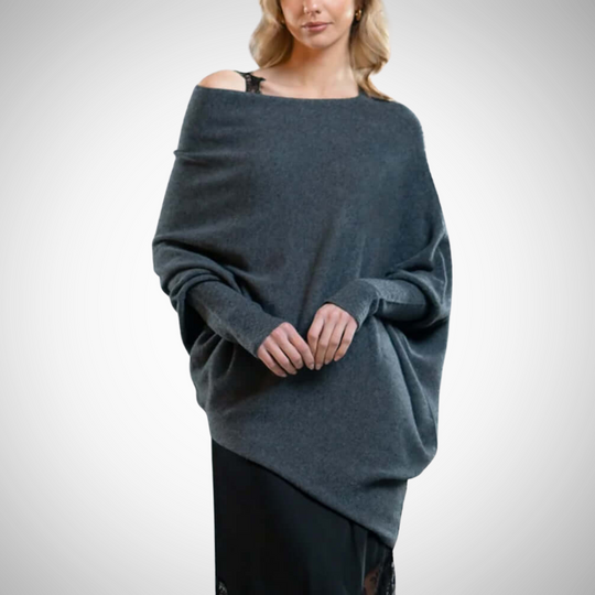 EB | Asymmetrischer Schulterpullover
