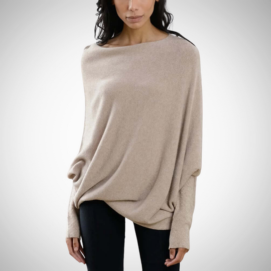 EB | Asymmetrischer Schulterpullover