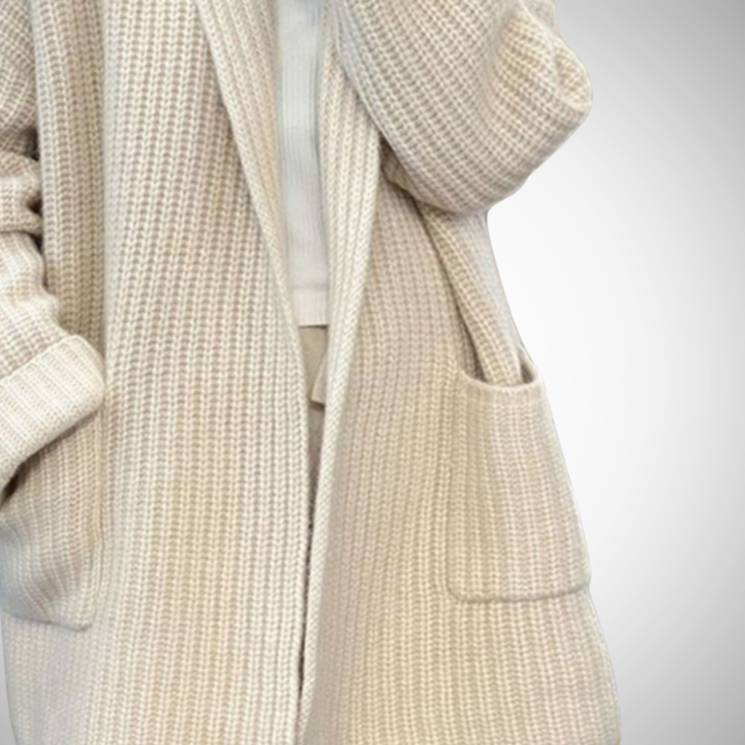 EB | Eleganter Weicher Strickjacke