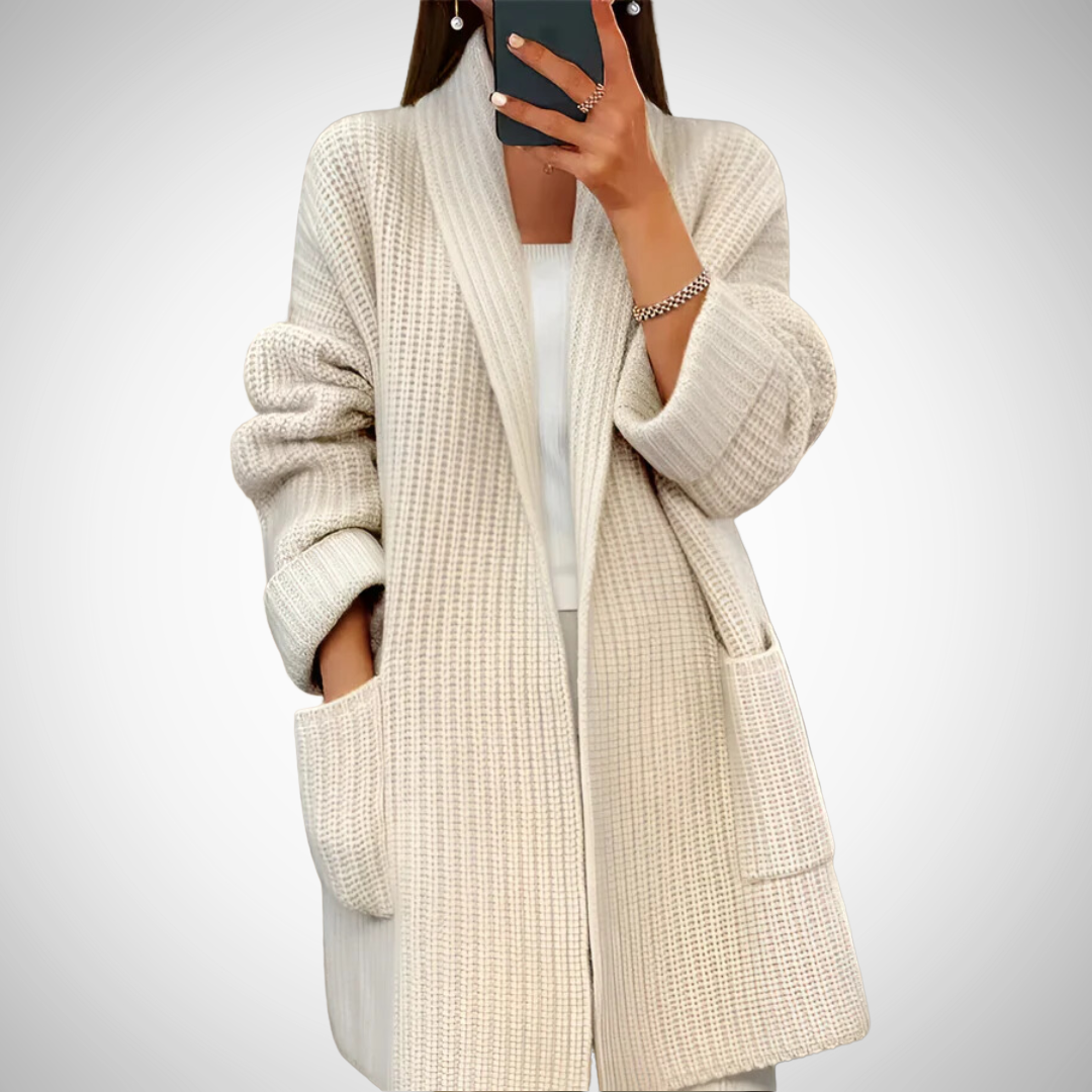 EB | Eleganter Weicher Strickjacke