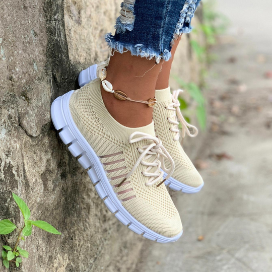 Damen Sneakers mit weicher Sohle EB