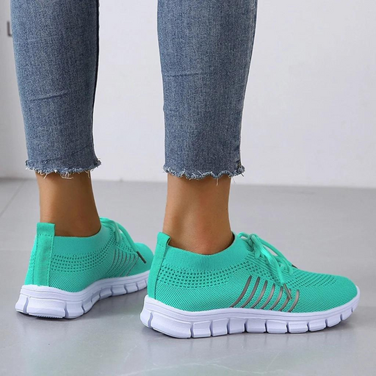 Damen Sneakers mit weicher Sohle EB