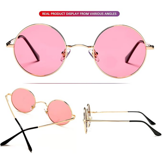 EB Runde Sonnenbrille Klassisches Design Leicht
