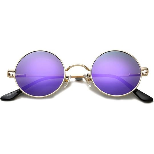 EB Runde Sonnenbrille Klassisches Design Leicht