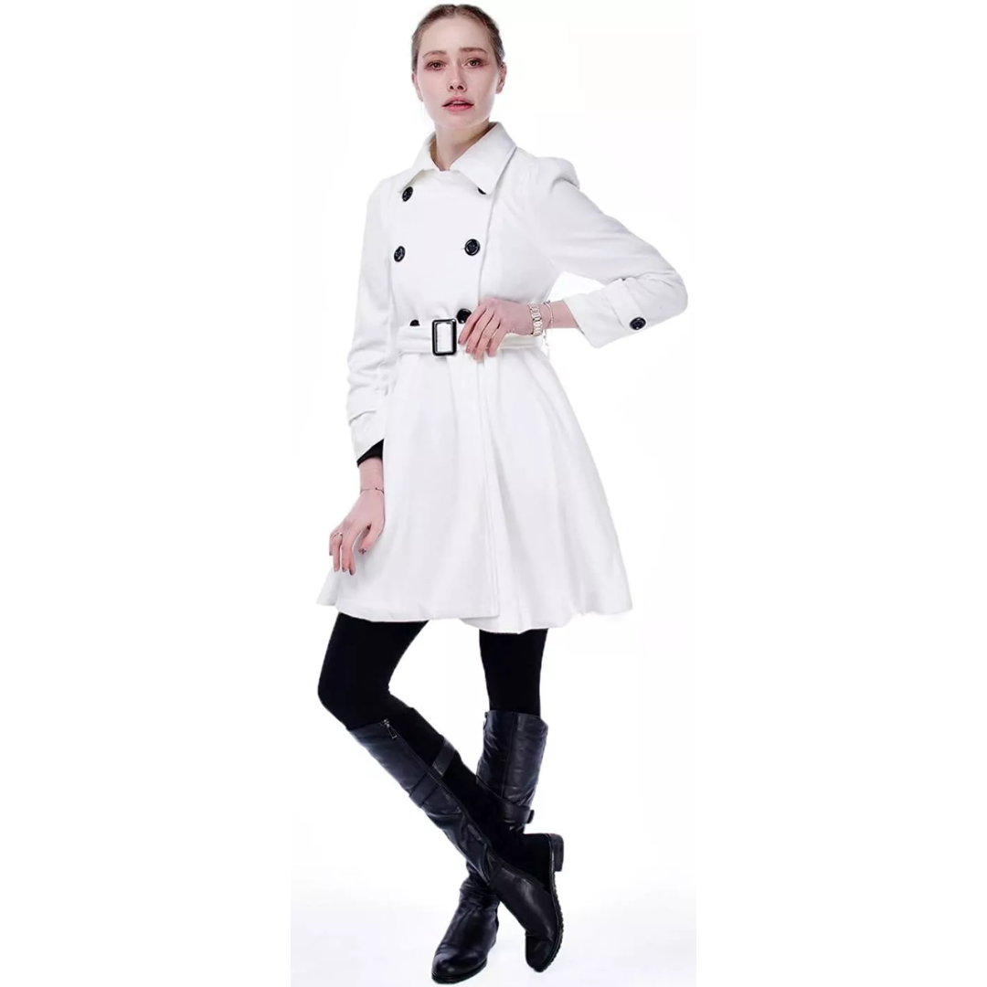 EB | Wol Peacoat mit Gürtel