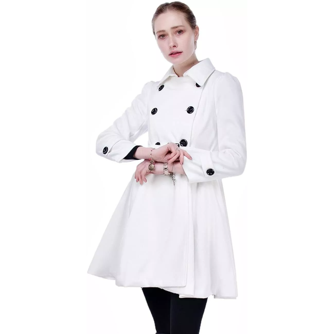 EB | Wol Peacoat mit Gürtel