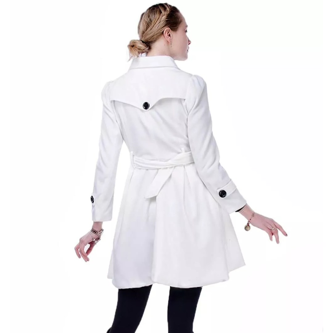 EB | Wol Peacoat mit Gürtel